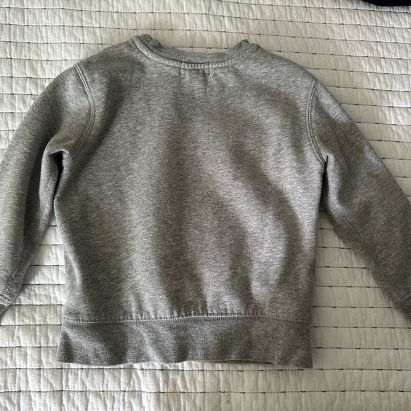 Polo by Ralph Lauren Kids Gray Sweatshirt with Colorful Logo - Picture 2 of 2